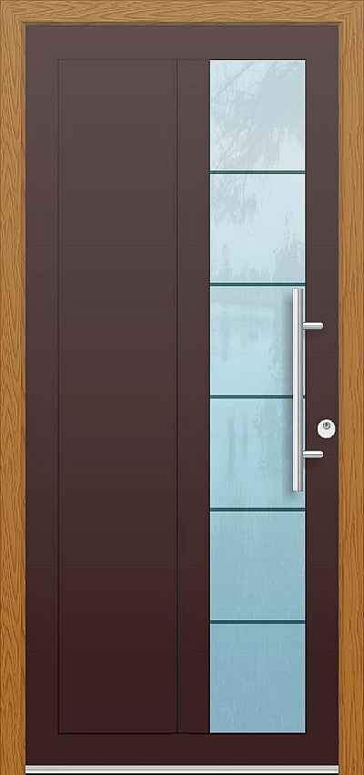 Plastové dveře řada  ART 08A