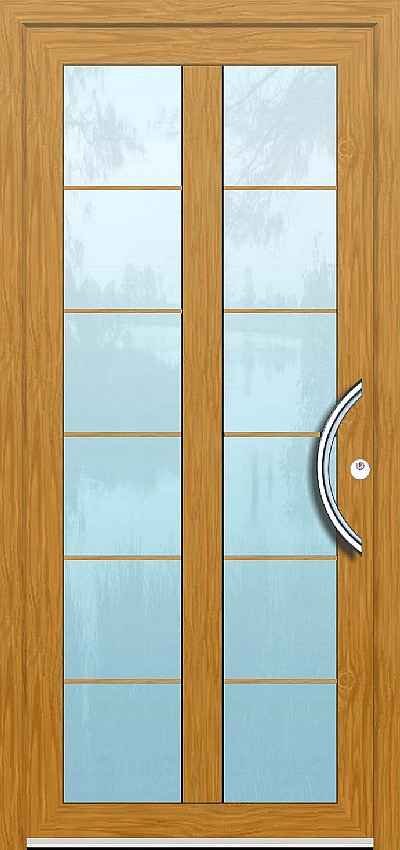 Plastové dveře řada  ART 08B