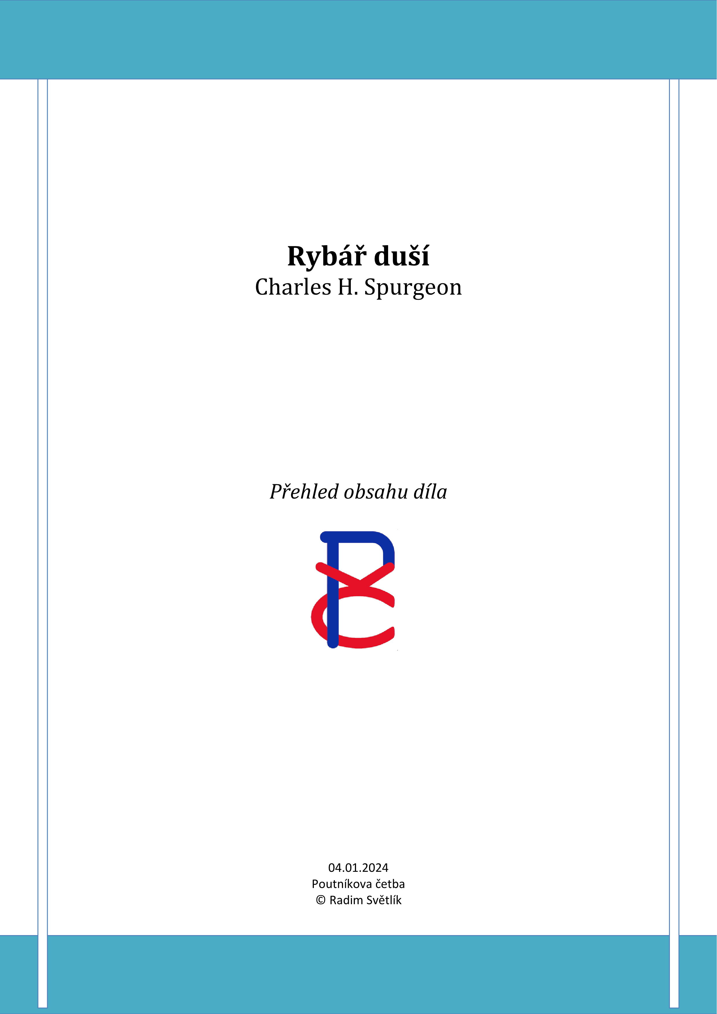 SPURGEON Charles H. Rybář duší titl1