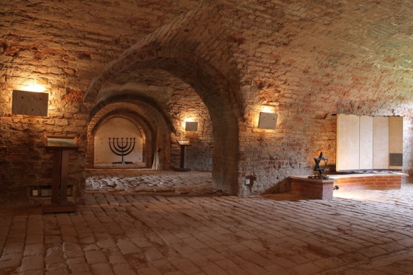 Bývalá centrální márnice ghetta